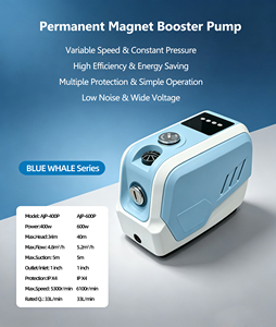 Pompe à eau <span class=keywords><strong>automatique</strong></span> à pression constante centrifuge auto-amorçante à aimant permanent à fréquence variable AJ-600P - Product Image 2