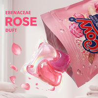 3in1 Fabricant de vêtements Nettoyage Détergent liquide naturel Boule de gel Perles de lessive Dosettes Capsules de lessive