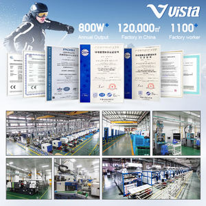 แว่นตาสกี Vista Custom แบบมีเลนส์ PC ป้องกันฝ้าสองชั้น อุปกรณ์สโนว์บอร์ด ขายส่งแว่นตาสำหรับเล่นกีฬา แว่นตาสกี - Product Image 5