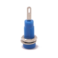 Prise banane nickelée 2mm Fiche de panneau isolée pour fiche banane 2mm