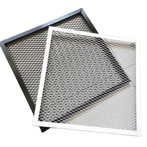 אספקת במפעל לספק לוחות אלומיניום כבד כבד כבד מורחבים טכניקה מחורר - Product Image 1