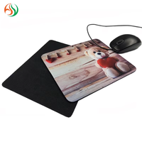 Tapis de souris pliable portable personnalisé avec impression par sublimation, protection contre les radiations, base en caoutchouc antidérapante, pour bureau, jeux et ordinateur