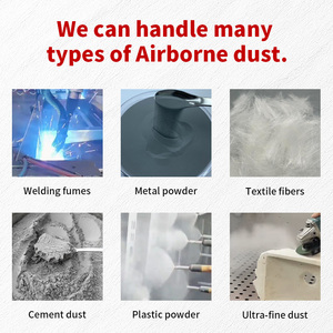 Nuovo Collettore di Polveri Industriale/Attrezzatura per la Rimozione della Polvere da Silos di Polvere di Calcare/Trattamento Polveri per Officina ad Alta Efficienza con Sistema Automatico a Getto - Product Image 5