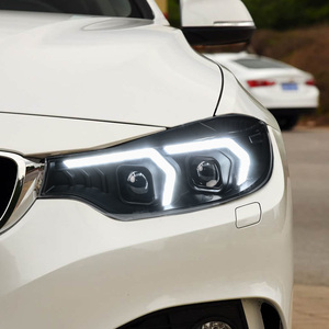 Ensamblaje de faros automáticos para <span class=keywords><strong>BMW</strong></span> 4 Series F32 F82 F36 2013-<span class=keywords><strong>2016</strong></span> Actualización de efecto de inicio LED Lente de proyector de coche Accesorios de herramientas - Product Image 2