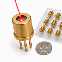 Diodes laser industrielles 638 nm 700 mW rouges haute puissance USHIO 2,2 V, boîtier TO-18 pour systèmes d'éclairage de divertissement