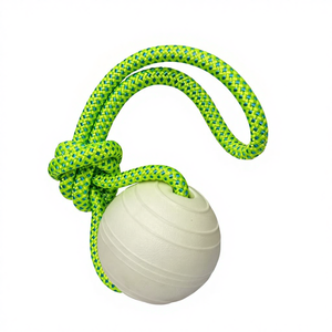 Juguetes Masticables para Perros de Interior y Exterior, Modernos y Ecológicos, Pelota de TPR, Diseño de EVA, Brillan en la Oscuridad, Serie Halloween - Product Image 1