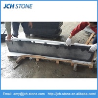 Granite gris foncé G654, pierre, marches de jardin extérieures, grands blocs