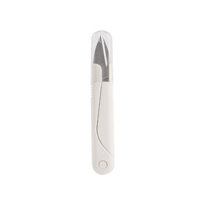 Wholesale Wholesale Small U-Shaped Plastic Spring <b>Scissors</b> for Cross Stitch Safety <b>Sewing</b> Transparent Thread Cutting Household - Product Image 3
