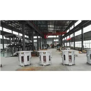 Smelting Furnace Price 500KG Capacity Induction Copper Melting Furnace For Sale