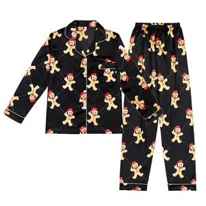 Custom Kids Pyjamas Christmas Family Pajamas Pjs Fall Loungewear Family Matching Outfits Pijama Set