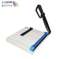 Ofitech Premium 12 pouces A4 16 feuilles 5 en 1 coupe-papier machine à découper le papier de bureau coupe-guillotine