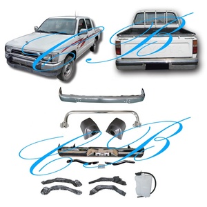 52401-35030 tubo protector de parachoques delantero para <span class=keywords><strong>HiLux</strong></span> Pick up <span class=keywords><strong>1998</strong></span> camión parachoques delantero barra antivuelco inferior 5240135030 piezas de automóvil - Product Image 4