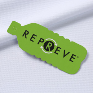 Tela de Polo de Piqué Reciclada <span class=keywords><strong>y</strong></span> Sostenible, Hecha de Poliéster Reciclado <span class=keywords><strong>y</strong></span> Botellas de Plástico Recicladas - Product Image 2