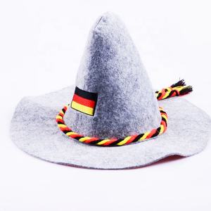 Sombrero de Fieltro Alemán para el Oktoberfest, Sombrero de Fieltro <span class=keywords><strong>Erdinger</strong></span>, Sombrero Bávaro de Fieltro - Product Image 2