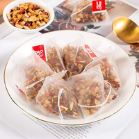 Sachets de thé floraux triangulaires personnalisés en gros, qualité AAAAA, durée de conservation de 24 mois, stockage à température ambiante Borun