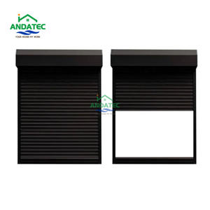 Bon marché, vente en gros, sécurité automatique, portes fenêtres roulantes roulantes en métal, <span class=keywords><strong>volet</strong></span> <span class=keywords><strong>roulant</strong></span> ouragan en aluminium - Product Image 4