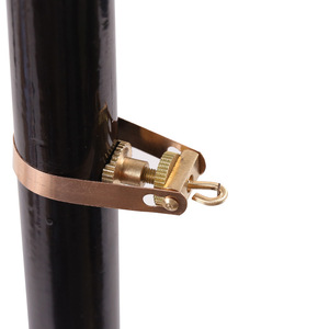 Brass Guitar Hook For Stringed <b>Musical</b> <b>Instruments</b> Adjustable Durable Polished Finish - Product Image 1
