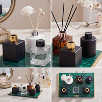 Flacon diffuseur de parfum décoratif de luxe pour la maison, 100 ml, flacons d'aromathérapie vides avec bouchon à vis, boîte d'emballage
