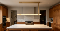 Lustres suspendus pour hall d'hôtel, luminaires modernes pour salon, luminaire suspendu en dolomite, lustre de luxe