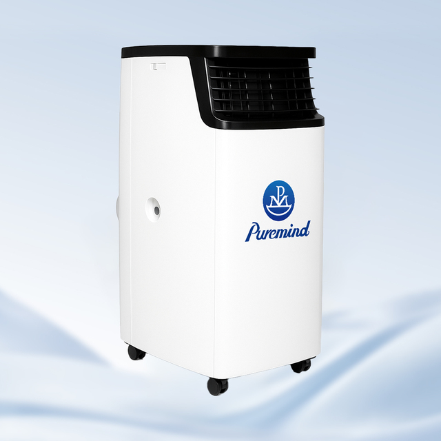2025 New Design Powerful 18000BTU Portable Air Conditioner Dehumidifier Cooling 30 Room 65dBA Sleep Mode 24H Timer R290 Car