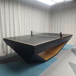 <span class=keywords><strong>Table</strong></span> de <span class=keywords><strong>billard</strong></span> et de salle à manger en bois massif de 7 pieds, vente chaude en usine, personnalisable, 2 en 1, multifonctionnelle, de qualité professionnelle pour les tournois - Product Image 4