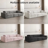 Modulares Konvertierbares Sofa-Set Modernes Kompaktes Wohnzimmer-Sofa Ohne Montagebedarf