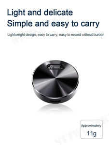 Hot Selling Q37 Intelligent Voice Control Recorder Portable Noise Reduction Recorder Compact Type High-quality - Product Image 3