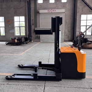 Venta al por mayor a control remoto de servicio pesado Ride-on Electric Battery Powered Transpaleta con piezas de repuesto - Product Image 2