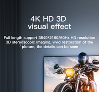 Kabel 2025 HDMI 4K luar biasa dengan tingkat grosir kompetitif kabel 4K 2.1 60Hz 3D 1080P 1M 1.5M 2M 3M 5M 8M 10M 15M 20M
