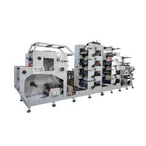 RTRY-520 1 + 3 + 4 màu sắc hai tháp nhãn nhiệt máy in flexo delam Relam - Product Image 1