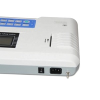 CONTEC ECG100G Monitor de ECG Portátil, Electrocardiógrafo, Máquina de ECG, Dispositivos de ECG para el Hogar