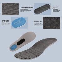 Semelles orthopédiques à soutien de la voûte plantaire, inserts en fibre de carbone pour pieds plats, stabilité sportive, semelles confortables pour chaussures