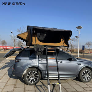 Tente de toit rigide en aluminium pour camping en extérieur, avec échelle, pour 4x4, tente familiale pour voiture - Product Image 2