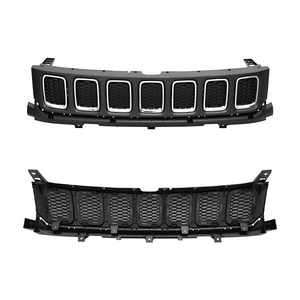 Ensemble de pare-chocs avant de voiture de haute qualité, pièces d'origine, kits de carrosserie pour <span class=keywords><strong>Jeep</strong></span> <span class=keywords><strong>Compass</strong></span> 2017 2018 2019 <span class=keywords><strong>2020</strong></span> - Product Image 2