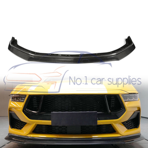 สปอยเลอร์ขอบหน้าคาร์บอนไฟเบอร์สำหรับมัสแตง S650 2.0T 2.3T Base Model 2024 - Product Image 6