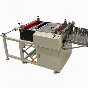 Machine à coudre et à découper entièrement automatique Sokiei Industrial, programmable, largeur 500 mm, moteur haute vitesse, certifiée CE pour le plastique - Product Image 1
