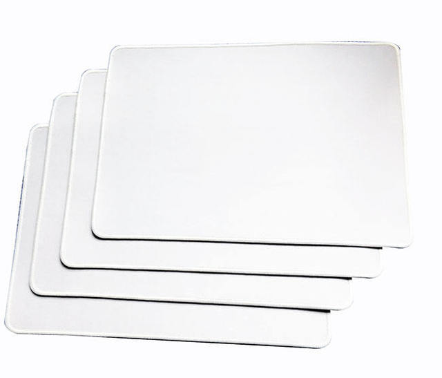Blank Sublimation Wholesale Rubber Mouse Pad With Customized Size and Shape Black Sewn Edge Sublimation Mouse Pad