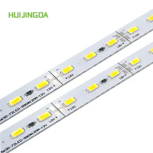 Barra de luz LED rígida de alta potência por atacado 18 W/m 5630 Smd 12v 72LEDs/m 12mm PCB 1m barra de luz de tira dura LED