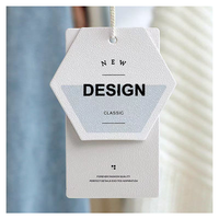 Étiquette de Vêtement de Luxe Personnalisée, Impression d'Étiquettes, Logo Nominatif, Étiquette en Plastique, Étiquette de Taille