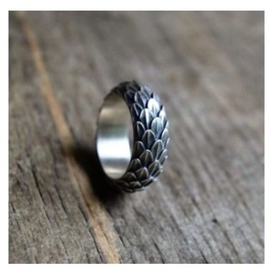 Cincin pasangan Hip Hop baja Titanium, perhiasan cincin <span class=keywords><strong>Punk</strong></span> Vintage Chunky, cincin pasangan, baja Titanium, <span class=keywords><strong>Retro</strong></span> pribadi - Product Image 3