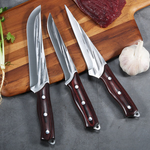 Set di <span class=keywords><strong>Coltelli</strong></span> da Cucina Multiuso Forgiati Yangjiang, <span class=keywords><strong>Coltelli</strong></span> per Disossare e Sfilettare con Manico in Legno Colorato - Product Image 2