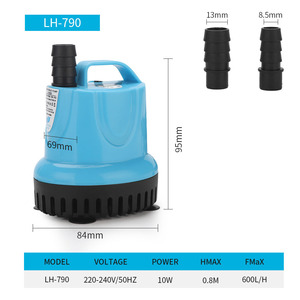 Bomba sumergible de succión inferior para tanque de peces, bombeo de circulación de agua de Acuario, filtración de cambio de agua aireada - Product Image 2