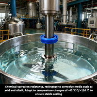 Joint d'étanchéité en PU résistant aux produits chimiques, joints tampons en polyuréthane pour vérin hydraulique, joint mécanique résistant aux acides et aux alcalis