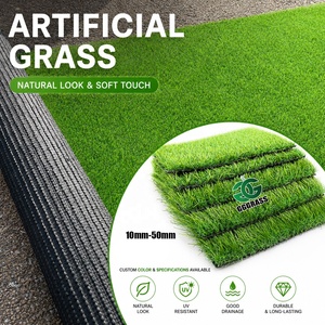 Gazon Artificiel Paysager 40mm 50mm <span class=keywords><strong>Prix</strong></span> de Gros, Adapté aux Animaux, Sans Plomb, Non Toxique, Faux Gazon Synthétique Sans Plomb - Product Image 3