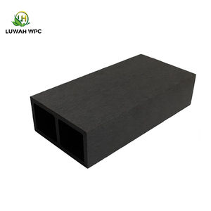 WPC Bois Tubes Façade Bois Étanche Anti-UV Usine Wholesales100mm 50mm Bonne Qualité Prix <span class=keywords><strong>Pas</strong></span> <span class=keywords><strong>Cher</strong></span> Wpc Top <span class=keywords><strong>Colonne</strong></span> - Product Image 3