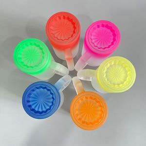 Jarra de Cerveza de 16 oz con Recubrimiento de Tinta para Transferencia de Calor, Color Degradado, para Impresión por Sublimación, con Asa - Product Image 2