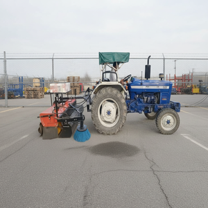 Le tracteur attachent le balai hydraulique résistant de machine de balayeuse de route pour le nettoyage efficace de route - Product Image 2