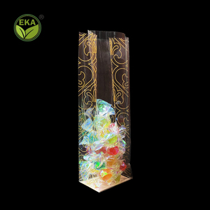 Tùy chỉnh trong suốt giấy bóng kính vuông dưới túi miếng vải hình tam giác CELLO Túi OPP khối dưới túi cho kẹo bỏng ngô - Product Image 4