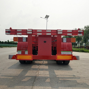 Semirremolque Esqueleto de 3 Ejes y 40 Pies para Transporte de Contenedores, Chasis de Camión con 12 Cierres Giratorios - Product Image 2