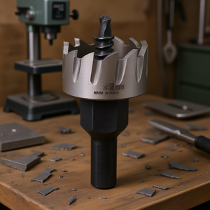 Scie cloche HSS Ttake 38 mm fabriquée en Italie pour le perçage du métal et du bois - Product Image 3